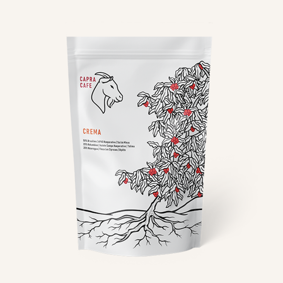 Bohnenkaffee Capra Cafe Crema