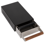Profitec Sudschublade Inox BLACK mit Holzgriff