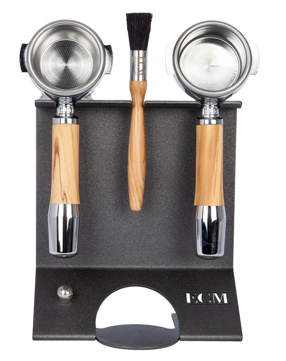 PHENOFICE Kaffeestampfer 2-in-1 - Edelstahl Tamper Mit Löffel 14,2cm